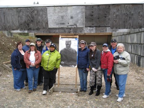 Womens pistol shooting class image